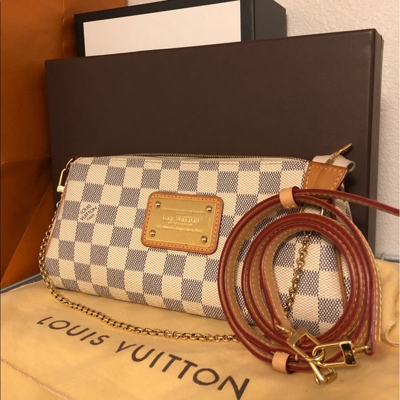 ‼️SOLD‼️⬇️⬇️⬇️☑️LOUIS VUITTON AVA PURSE DAMIER - Picture 3 of 6